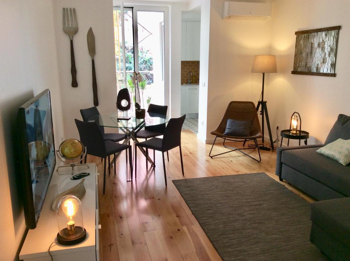 Whome Modern 1-Bed With Ac & Private Terrace Lizbona Zewnętrze zdjęcie